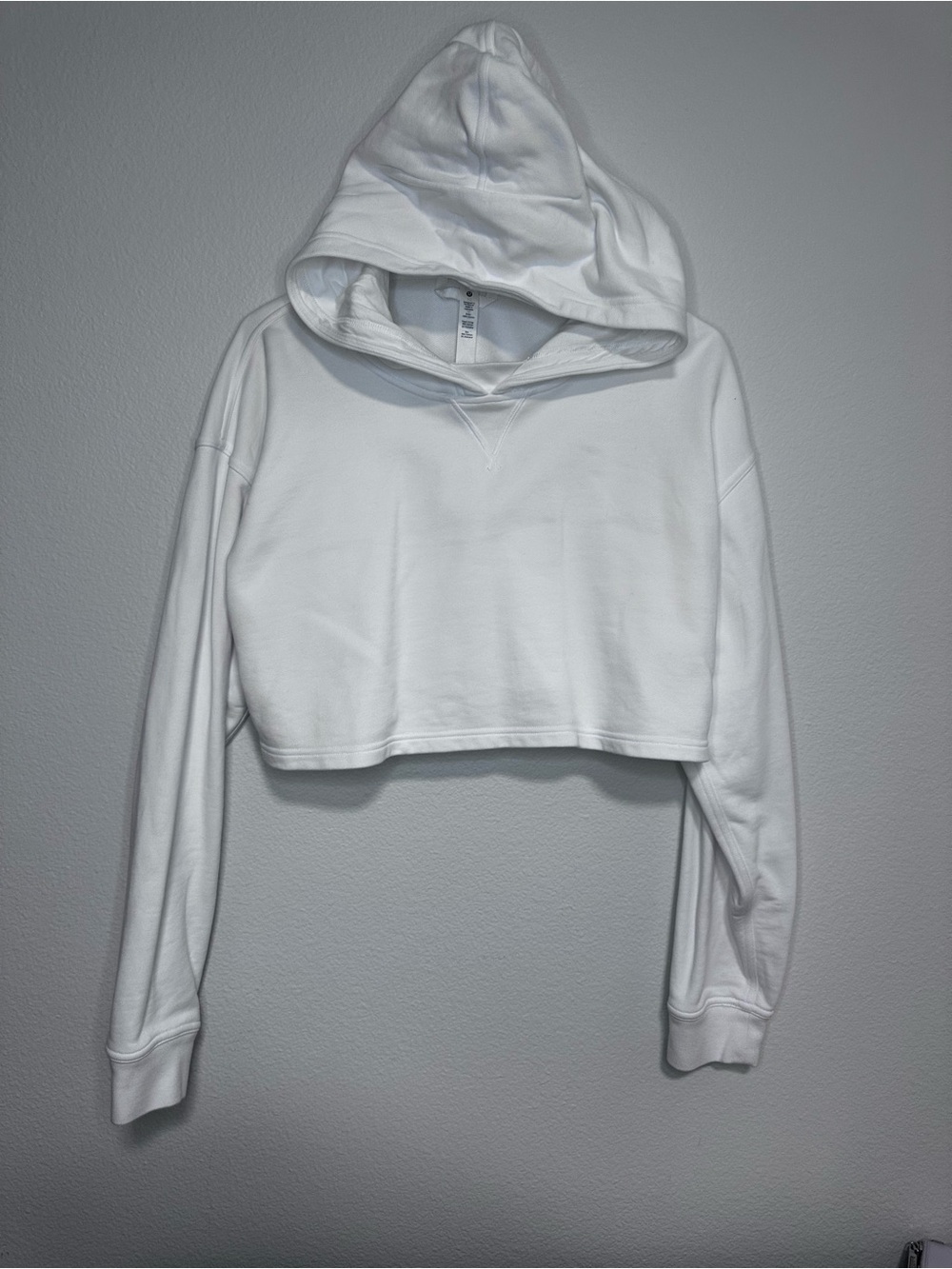 Lululemon All Yours Cropped Hoodie
White, size 12  NWOT - Picture 6 of 8